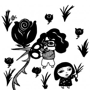 "Rose Garden" from "Mi Madre," a story about Lim's Puerto Rican step-mother.