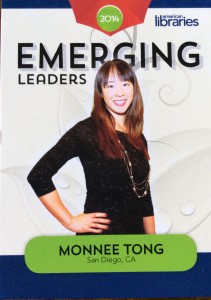 Image of Monnee Tong ALA Emerging Leader 2014.