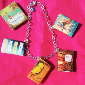 Customized Book Bracelet Jewelry from Diane Weltzer