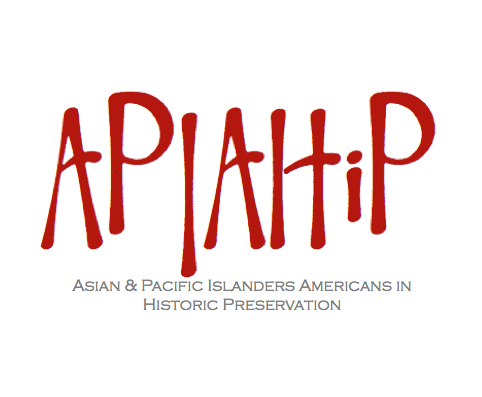 Logo image for APIAHiP: the Asian Pacific Islander Americans in Historic Preservation.