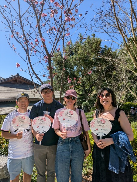 APALA SoCal Chapter Members at the San Diego Cherry Blossom Festival